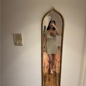 Stylish Cream Mini Dress ASOS